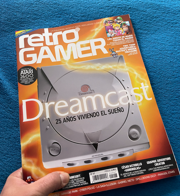 RetroGamer 47 la revista: 25 años de Dreamcast de Sega