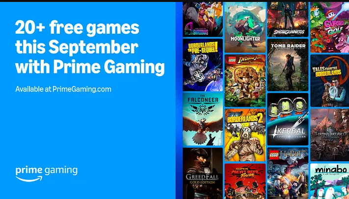 PRIME GAMING SEPTIEMBRE 2024