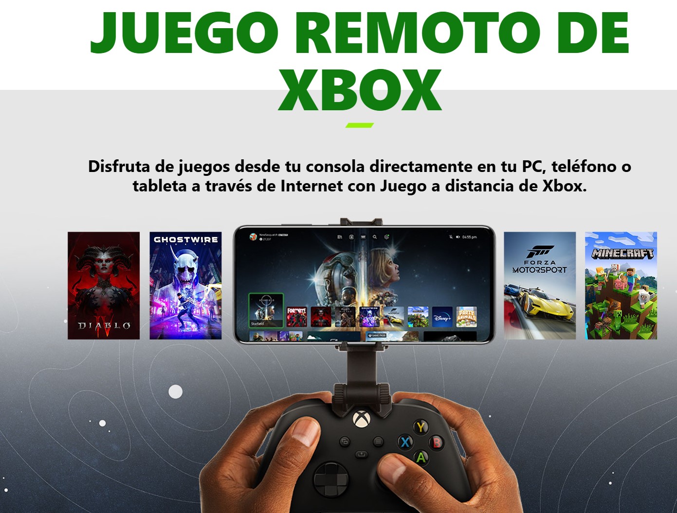 TRANSMITIR JUEGOS DE XBOX A DISPOSITIVOS