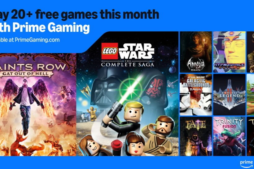Juegos gratis en mayo 2025 de Amazon Prime Gaming : STAR WARS Galactic Battlegrounds Saga, LEGO Star Wars The Complete Saga, Styx: Master of Shadows and More y más AMAZON PRIME MAY0 2025